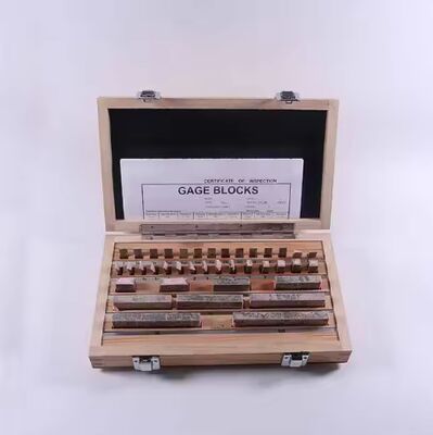 Certificated Gage Block Set 38 Pcs Grade 0 Slip Jo Blocks 1-100mm made By Tmteck