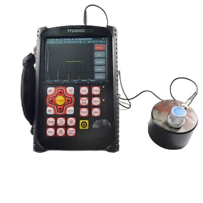 Automated display precise flaw location Curved Surface Correction feature Ultrasonic flaw detector